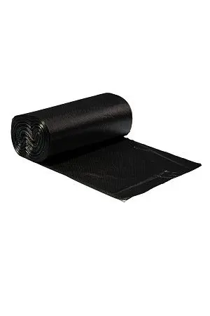 Фото №5 - Мешки для мусора: 30л 50х60 ПНД 5мкм VCLEAN черные ЭКОНОМ /рул.=50 шт.