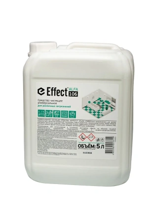 Фото №1 - Effect: АЛЬФА-106 5л чистящее ср-во с хлором универсальное