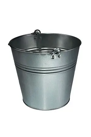 Фото №4 - Хозяйственный инвентарь: Ведро оцинкованное 12л