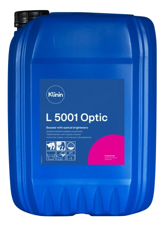 Фото №1 - Klinin: L5001 OPTIC 20л усилитель для стирки белого белья