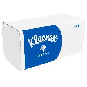 Kimberly-Clark: Полотенца бумажные Клинекс Ультра 186л 2сл 21х21,5см белые