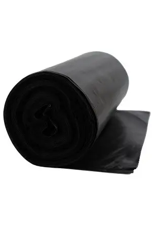 Мешки для мусора: 240л 90х140 ПВД 50мкм черные /рул.=10 шт.