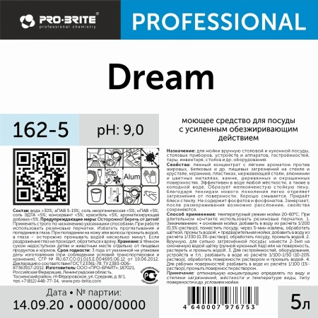 Pro-Brite: Дрим 5л для посуды