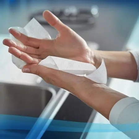 Kimberly-Clark: Полотенца бумажные Скотт Макс 1сл 350м/19 белые