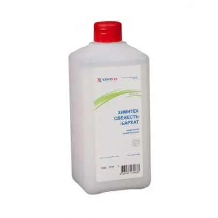 Фото №1 - Химитек: Свежесть-Бархат 1л мыло жидкое