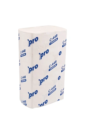 Фото №5 - Вик: Полотенца бумажные W 3сл 150л 21,5х32см 100% целлюлоза белые PROtissue