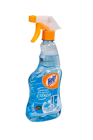 Фото №4 - Чистящее средство: ХЭЛП 500мл для стекол (триггер) с нашат. спиртом