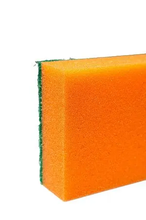 Фото №11 - Губки,скрабы: для посуды VCLEAN Гигант 14х9.5х4 поролон+абразив