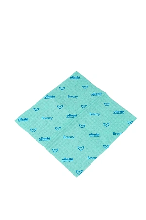 Фото №5 - Vileda: Салфетка Бризи 35,5x35см зеленая