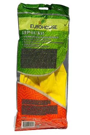 Фото №3 - Перчатки: резиновые латексные плотность нормал L с минимальным хлопковым напылением