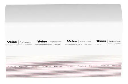 Фото №5 - VEIRO: Полотенца бумажные Z 2сл 200л 22,5х21,3см Premium белые