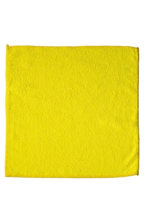 Фото №1 - ХозСалфетки: универсал 30х30 200г/м2 микрофибра без упаковки желтая