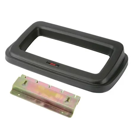 Фото №1 - Vileda: Гео крышка для контейнера открытая с креплением на стену, черная