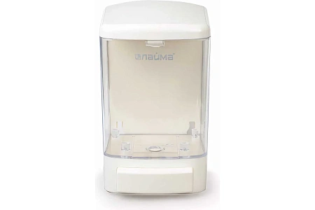 Фото №3 - Диспенсеры: для жидкого мыла 1000мл ЛАЙМА EASY_2 наливной пластик белый