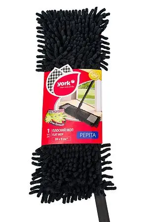 Фото №8 - Хозяйственный инвентарь: Швабра YORK Пепита Стайл с МОПом микрофибра "лапша" , телескопический черенок 85 -140 см