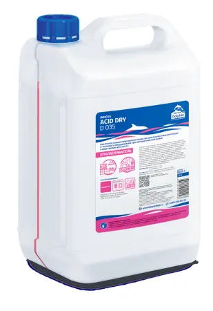 Фото №1 - Dolphin: Асид Драй 5л для ополаскивания посуды в ПММ