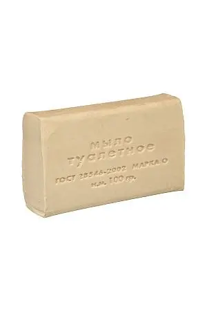 Фото №3 - Мыло туалетное: Альянс 100г без обёртки ГОСТ резаное