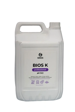 Фото №1 - Grass: Биос-К 5,6кг высококонц. щелочное моющее ср-во