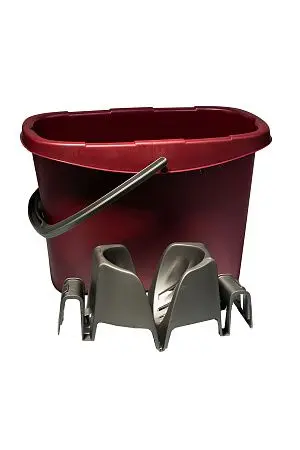 Фото №11 - Хозяйственный инвентарь: Ведро с отжимом 13л пластик МОП прямоугольное