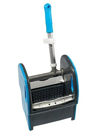 Фото №9 - Вик: Тележка 1х25л хром + отжим + дополнительная корзина