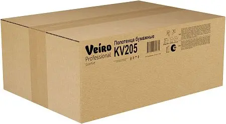 Фото №8 - VEIRO: Полотенца бумажные V 2сл 200л 21х21,6см Comfort белые