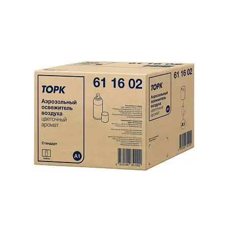 Фото №4 - ТОРК: Освежитель воздуха A1 100мл аэрозольный цветочный