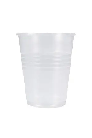 Фото №2 - Одноразовая продукция: Стакан 100мл пластиковый прозрачный /пач.=100 шт.