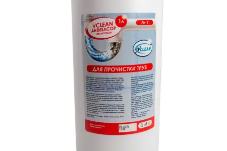 Чистящее средство: Vclean Антизасор 1л