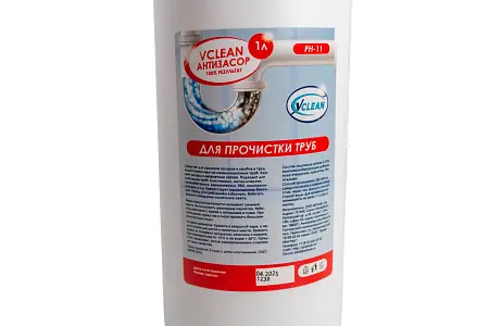 Фото №5 - Чистящее средство: Vclean Антизасор 1л