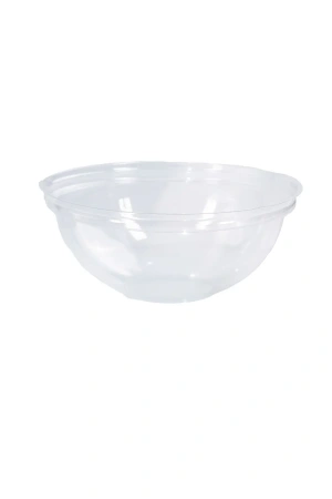 Фото №1 - Одноразовая продукция: Крышка к стакану d=95 мм купольная без отверстия ПЭТ прозрачная