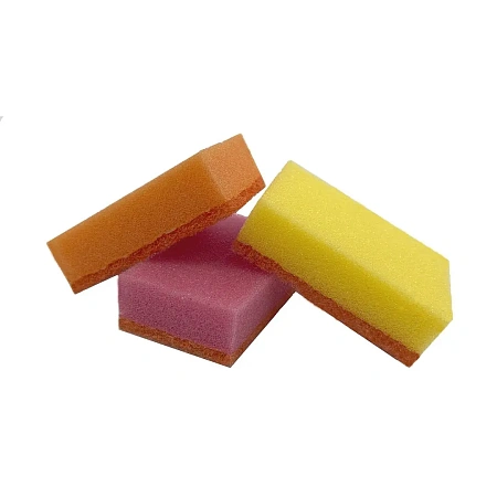 Фото №18 - Губки,скрабы: для посуды YORK Maxi 9х7х4.3 проф /пач.=3 шт.