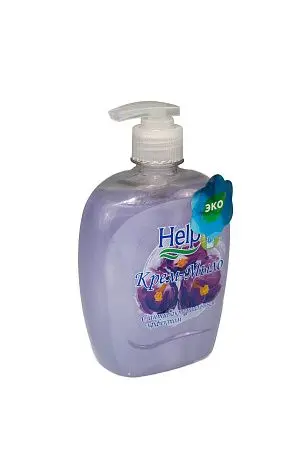 Фото №4 - Мыло жидкое: ХЭЛП 500г крем-мыло с антибактериальным эффектом ФИАЛКА с дозатором