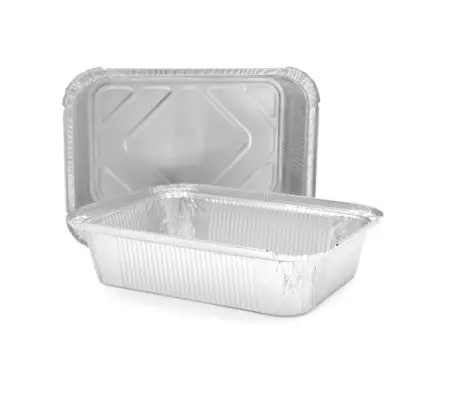 Одноразовая продукция: Форма алюминиевая 262х189х55мм 1900мл прямоуг. /пач.=50 шт.