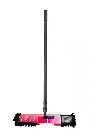 Фото №1 - Хозяйственный инвентарь: Швабра YORK Пепита Стайл с МОПом микрофибра "лапша" , телескопический черенок 85 -140 см