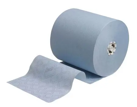 Kimberly-Clark: Полотенца бумажные Скотт Макс 1сл 350м/19 синие