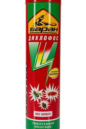 Фото №3 - Инсектициды: Универсальная защита Дихлофос-ВАРАН А Форте 190мл зелёный