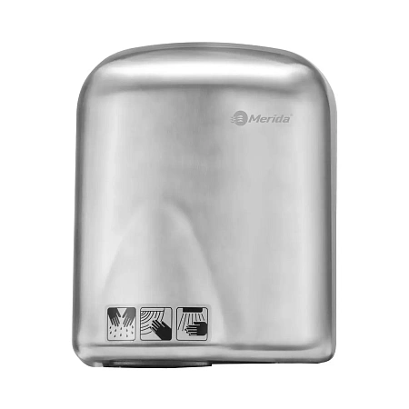 Фото №3 - МЕРИДА: Сушилка для рук ECOFLOW PLUS 1650Вт 20м/с СЕНСОРНАЯ металл матовый