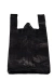 Превью №1 - Одноразовая продукция: Пакет-майка полиэтиленовый 30+16х55см 13 мкм черный /пач.=100 шт.