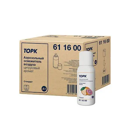 Фото №2 - ТОРК: Освежитель воздуха A1 100мл аэрозольный цитрус