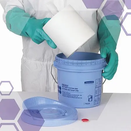 Фото №6 - Kimberly-Clark: Салфетки Кимтех Веттаск SXX 31.8x30.5см 60л 1сл белые сменный картридж