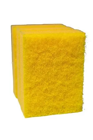 Фото №7 - Губки,скрабы: для посуды Чисто Солнышко 95х70х27мм поролон+абразив /пач.=3 шт.