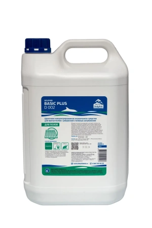 Фото №1 - Dolphin: Бейсик плюс 5л щелочное средство для ежедневной уборки
