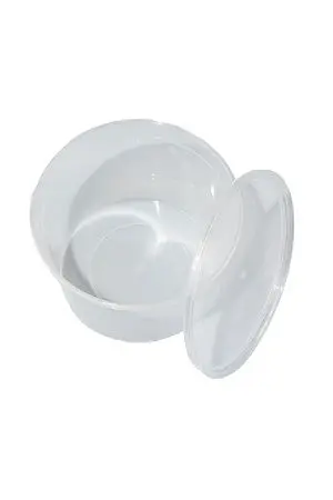 Фото №3 - Одноразовая продукция: Контейнер 500мл D=112мм круглый с крышкой /пач.=198 шт.