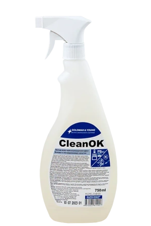 Фото №1 - ГОЛД: Clean OK 750мл для удаления жировых и водорастворимых загрязнений