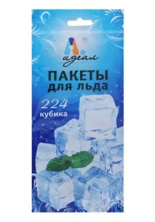 Одноразовая продукция: Пакетики для льда 224 кубика