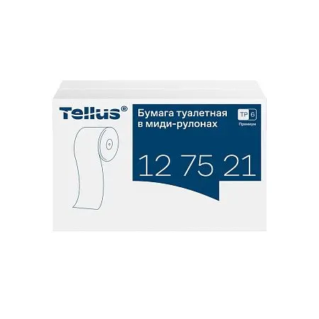 Фото №4 - ТОРК: Tellus Бумага туалетная T6 Премиум 2сл 90м/9,9 миди белая