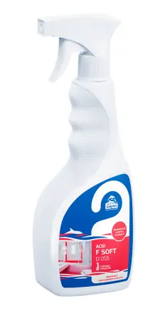 Фото №1 - Dolphin: Промнова Асид F Софт 500мл для акриловых и металлических поверхностей