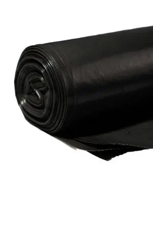 Мешки для мусора: 120л 70х110 ПВД VCLEAN 80 черные 70г /рул.=10 шт.