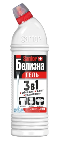 Отбеливатели(пятновыводители): БЕЛИЗНА САНФОР 3в1 1000г гель