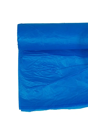 Фото №7 - Мешки для мусора: 120л 70х110 ПНД 20мкм VCLEAN Ultra/Clear Line с завязками синие /рул.=10 шт.